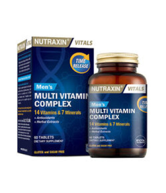 Nutraxin Mens Multi Vitamin Complex 60 Tablets