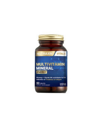 Nutraxin Multivitamin Mineral İçeren Takviye Edici Gıda 60 Tablet