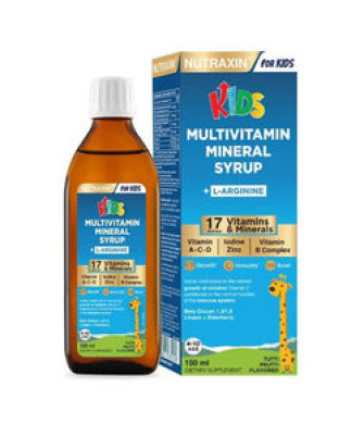 Nutraxin Kids Multivitamin Mineral Şurup 150 ml