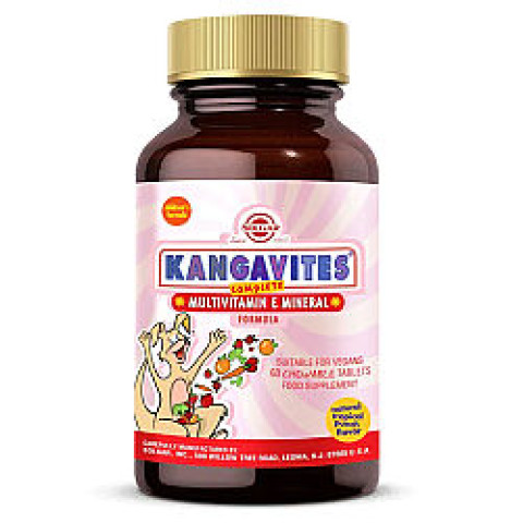 Solgar Kangavites Multivitamin ve Mineral Takviye Edici Gıda 60 Tablet