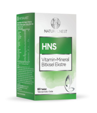 Naturalnest HNS Vitamin-Mineral Bitkisel Ekstre 60 Tablet