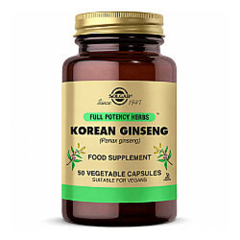 Solgar Korean Ginseng Takviye Edici Gıda 50 Kapsül