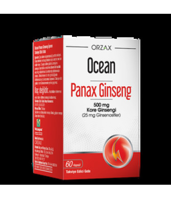 Orzax Panax Ginseng 60 Kapsül
