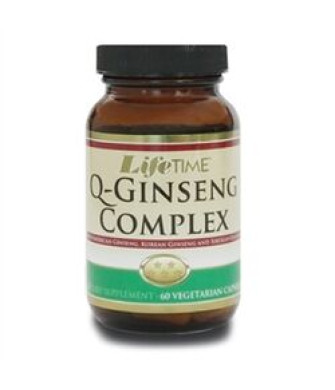 Lifetime Q-Ginseng Complex Veggie Capsules 60 Kapsül