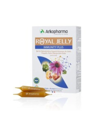 Arkopharma Royal Jelly Immunity Plus Takviye Edici Gıda 20 Ampul