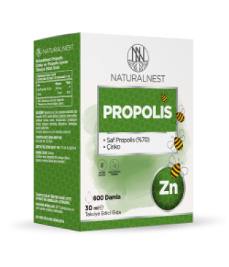 Naturalnest Propolis ve Çinko İçeren Takviye Edici Gıda 30 ml