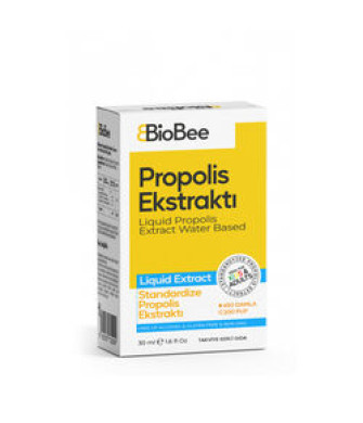 Biobee Propolis Extract Liquid Takviye Edici Gıda 30 ml