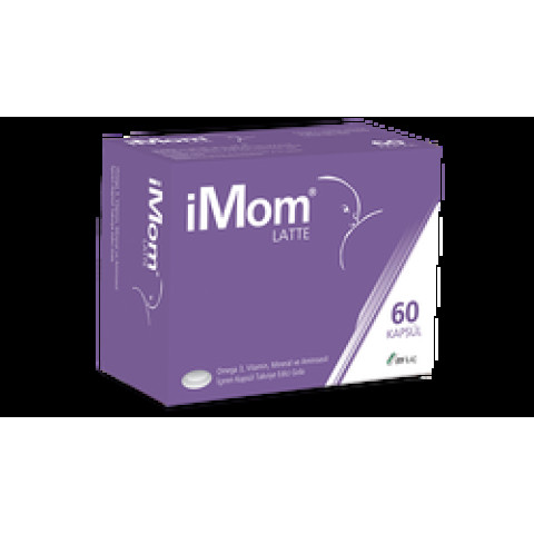 iMom Latte Omega 3 Takviye Edici Gıda 60 Kapsül