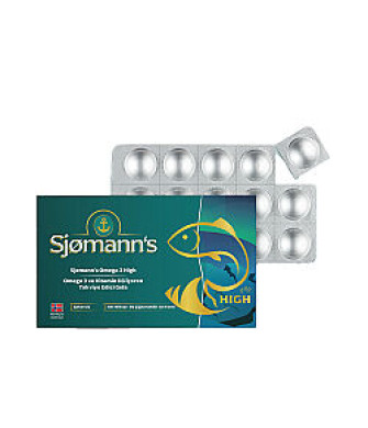 Sjomann’s Omega 3 ve Vitamin D3 İçeren Takviye Edici Gıda 30 Adet Çiğnenebilir Jel Form