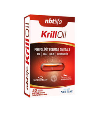 Nbt Life Krill Oil Takviye Edici Gıda 30 Kapsül