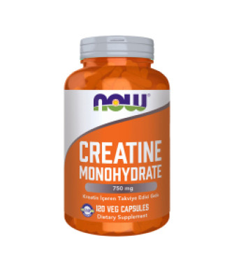 Now Creatine Monohydrate Kreatin İçeren Takviye Edici Gıda 120 Kapsül