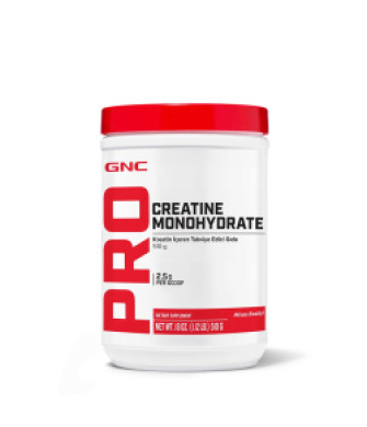 GNC Pro Creatine Monohydrate Takviye Edici Gıda 510 g