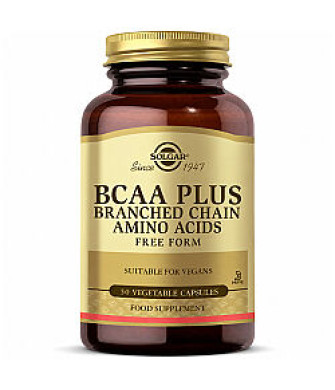 Solgar BCAA Plus Takviye Edici Gıda 50 Kapsül
