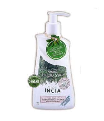 INCIA Hassas Ciltler İçin Zeytinyağlı Doğal Sıvı Sabun 250 ml