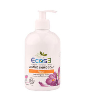 Ecos3 Organik Sıvı Sabun Floral 500ml