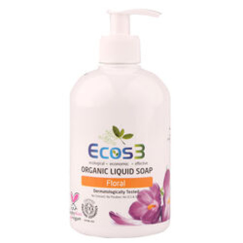 Ecos3 Organik Sıvı Sabun Floral 500ml